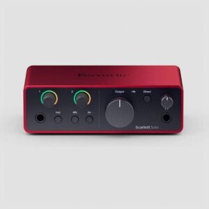 focusrite scarlett solo 4rd gen