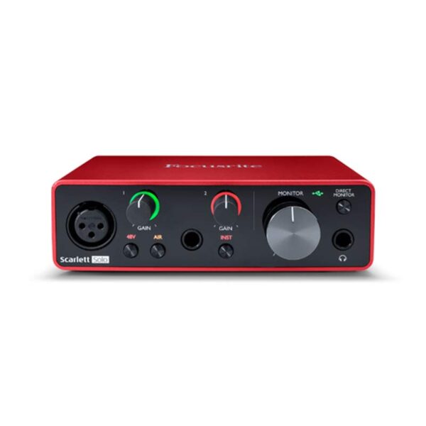 soundcard focusrite scarlett solo 3rd